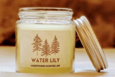 Cap Jar Small - Water Lily