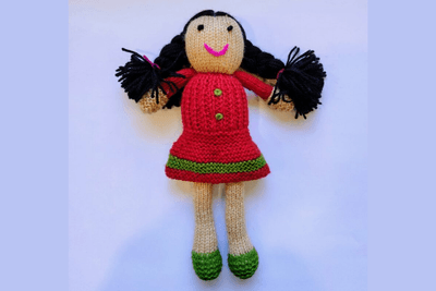 Hand Knitted Gudiya