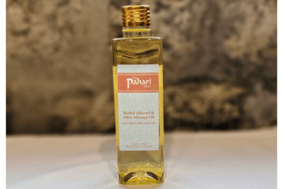 Herbal Almond & Olive Body Massage Oil