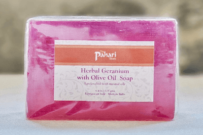 Herbal Geranium with Olive Oil Soap