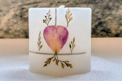 Natural Candle 2X2