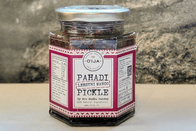 Pahadi Lehsuni Mango Pickle