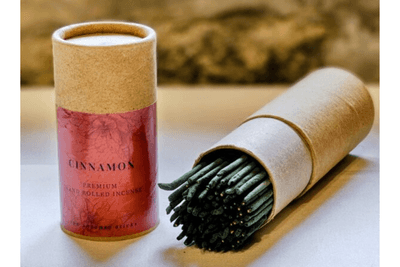 Premium Hand Rolled Incense Sticks - Cinnamon