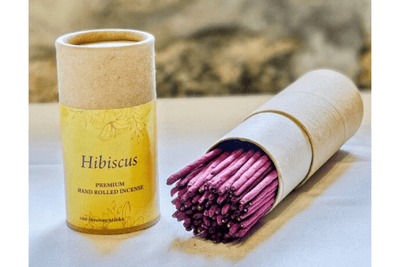 Premium Hand Rolled Incense Sticks - Hibiscus