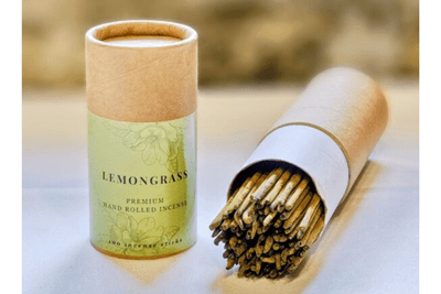 Premium Hand Rolled Incense Sticks - Lemongrass