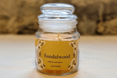 Scented Jar Candles - Sandalwood