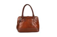 Handbag Tan Croco Plan