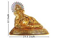 Aluminium Showpiece Masand Ganesh Statue