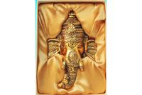 Aluminium Showpiece Trunk Ganesh, Soond Ganesh Statue