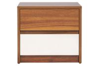 LIVY Bed Side Table Double Drawer