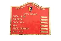 Brass Duty Board